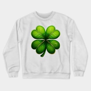 Green shamrock Crewneck Sweatshirt